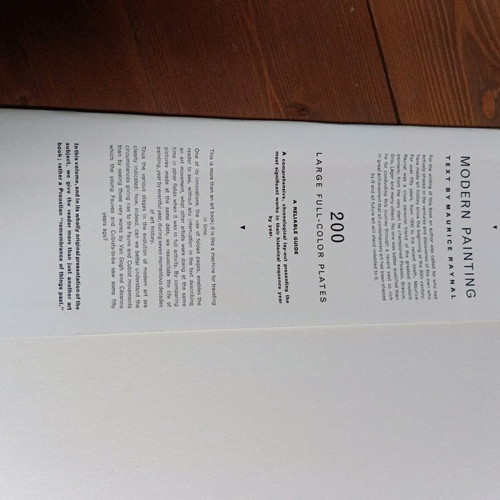 Modern Painting book used, contemporary art in English