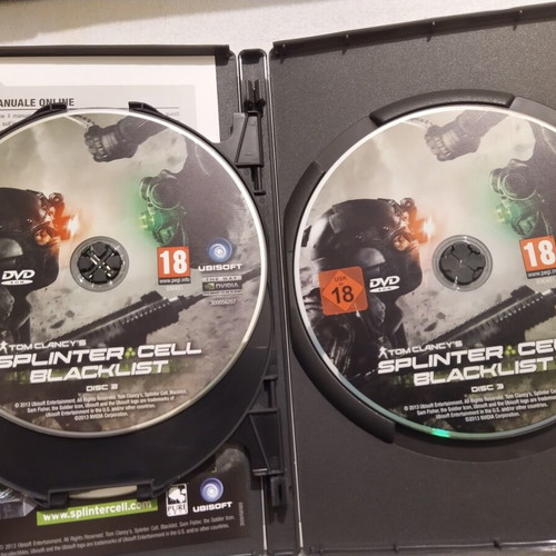Splinter Cell Blacklist Ultimatum Edition PC like new