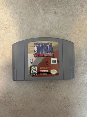 Kobe Bryant NBA Courtside Nintendo 64 game NTSC American