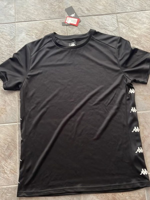 Kappa T-shirt size L new, black