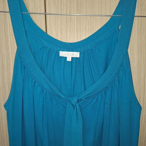 Lola women's blouse like new, turquoise, size S