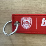 Olympiacos Basketball × bwin fabric keychain, red
