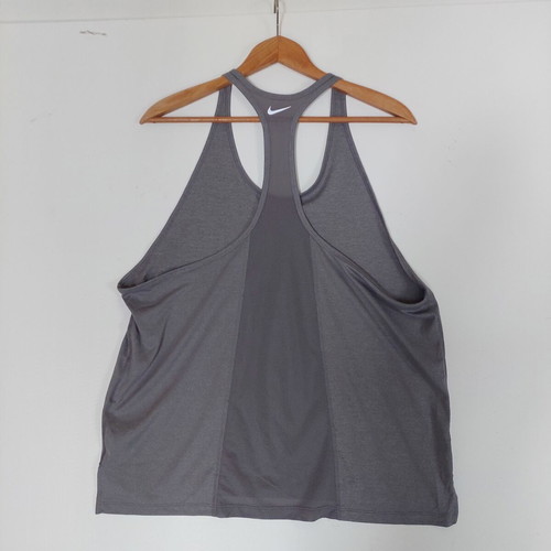 Nike Dri-Fit Women's Sleeveless Top gray XL like new