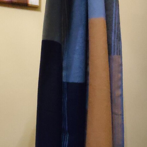 Scarf pashmina used, large, colorful, soft and warm 200x70