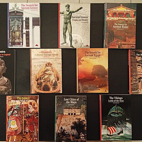 Συλλογή βιβλίων New Horizons Thames & Hudson σαν καινούργια, 63 τόμοι