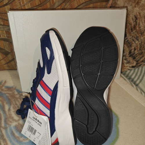 Adidas Eclyptix 2000 new athletic shoes, size 42, white multicolor