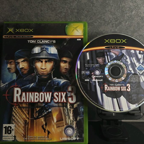 Tom Clancy's Rainbow Six 3 Xbox Original used without manual