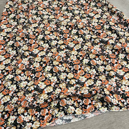 Boho Ditsy Floral Wrap Maxi Dress, multicolor