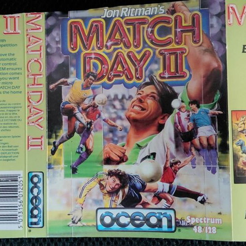 Gary Lineker's Super Star Soccer & Match Day II ZX Spectrum games like new