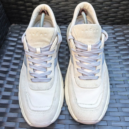Hogan sports shoes size 40, white beige