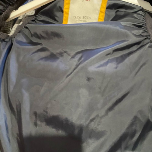 Zara unisex sleeveless vest like new, yellow, size 104 cm