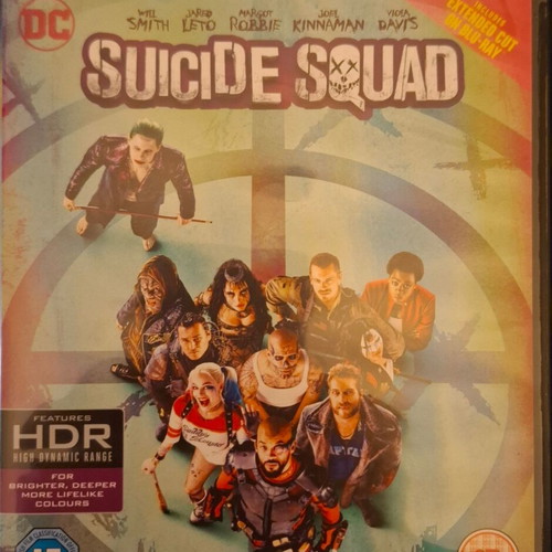 Suicide Squad 4K Blu-ray like new without Greek subtitles