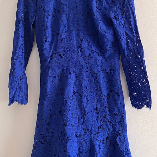 J.CREW dress like new, blue lace, size S
