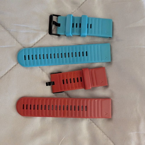 Garmin watch bands large for Fenix 7X and 7X Pro, like new