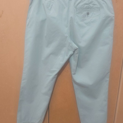 Marks and Spencer pastel green chino pants, size 18