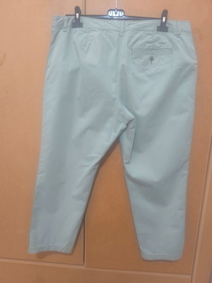 Marks and Spencer pastel green chino pants, size 18