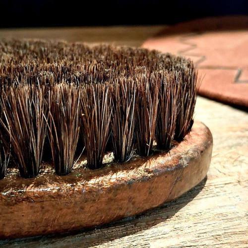 Collectible horse grooming brush 1930