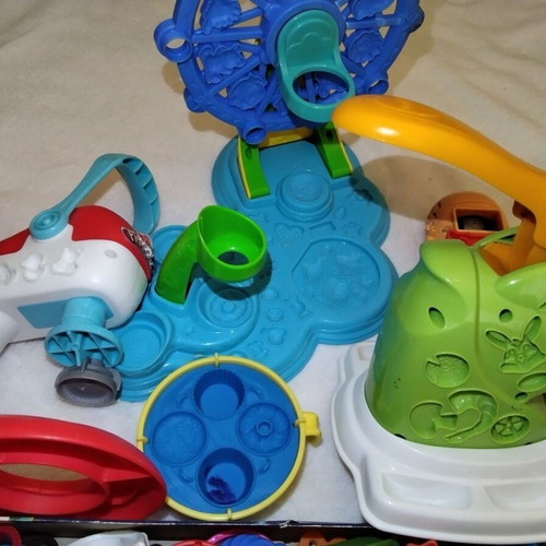 Play-Doh set used, with non-working figure included