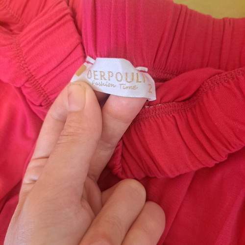 Derpouli Beach Dress No2 like new, size L, white and pink