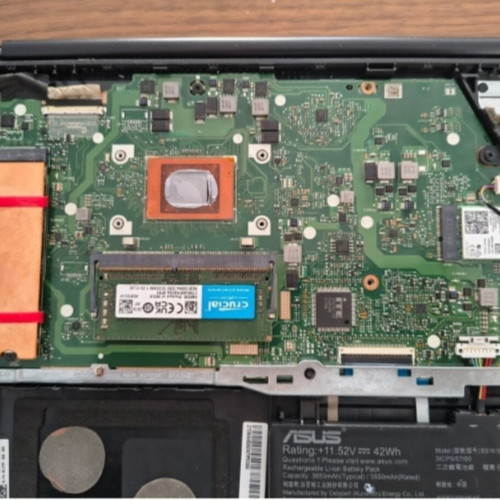 Asus VivoBook 15 KM513IA motherboard with Ryzen 5-4500U and 8GB RAM