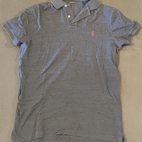 Polo Ralph Lauren Medium Custom Slim Fit Shirt like new, blue