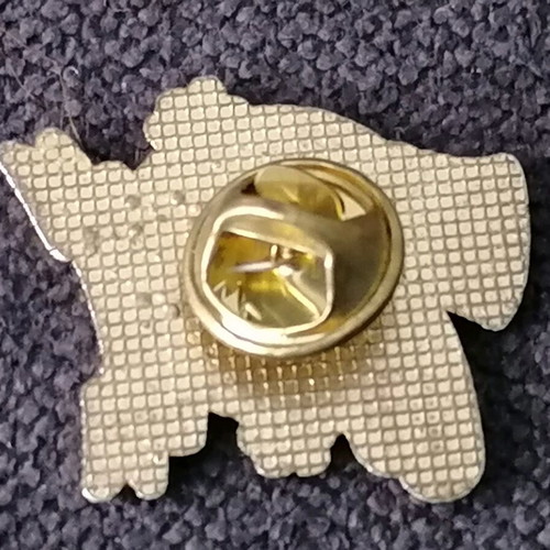 Bart Simpson decorative pin used