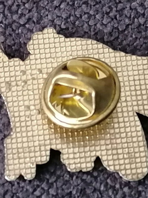 Bart Simpson decorative pin used