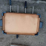 Mini foosball table used, missing balls
