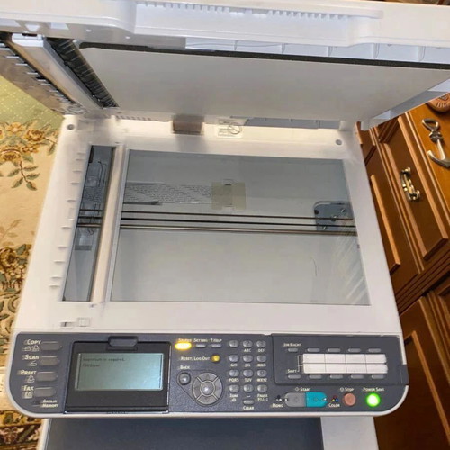 OKI MC562W printer scanner with 3 extra toners, needs LED head unit replacement