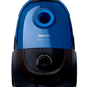 Philips Ηλεκτρική Σκούπα 900W με Σακούλα 4lt Μπλε