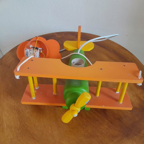 Children's ceiling light used for kids room with defects