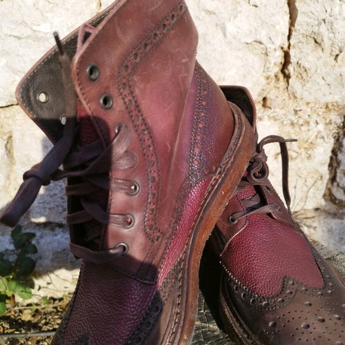 Rolando Sturlini Brogue men's shoes like new, leather, size 45