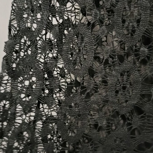 Lace strapless dress black like new