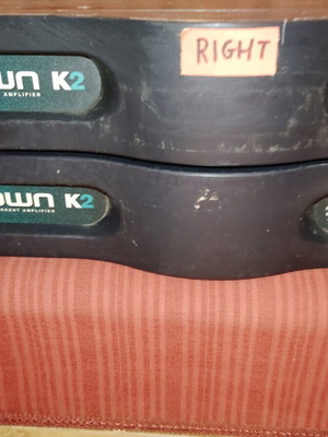 Crown K2 Balanced Current Amplifier μεταχειρισμένος, θρυλικός τελικός ενισχυτής