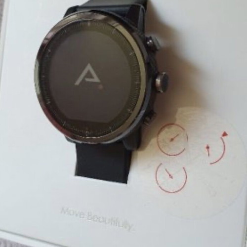Amazfit Stratos smartwatch used, full set, long battery life