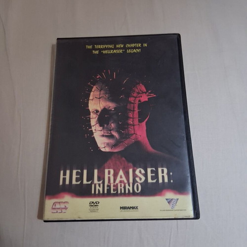 Hellraiser Inferno DVD used with Greek subtitles