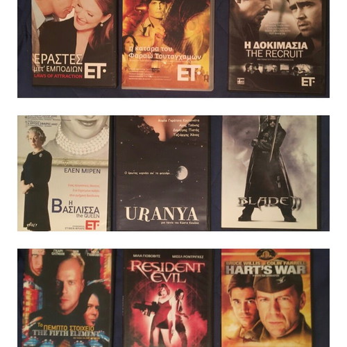 DVD collection like new, 44 various genres with subtitles
