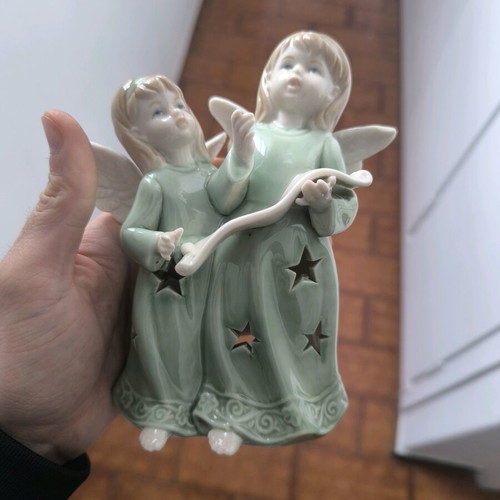 Angel Candle Holder like new