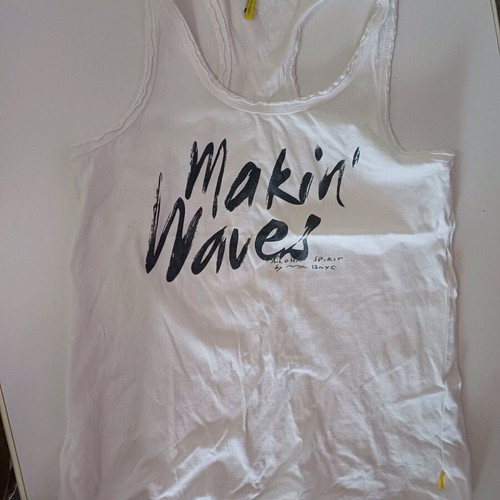 Broadway sleeveless shirt white like new, size S