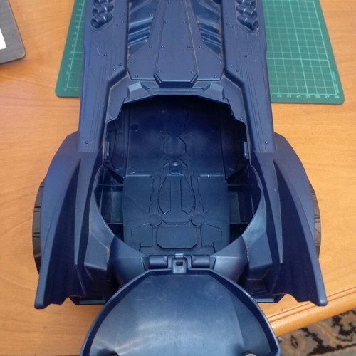 Blue Bat-Tech Batmobile by Spin Master like new