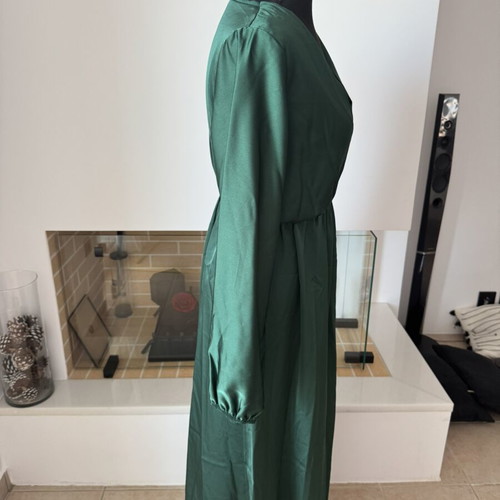Mia Moda σμαραγδί μάξι φόρεμα one size σαν καινούργιο