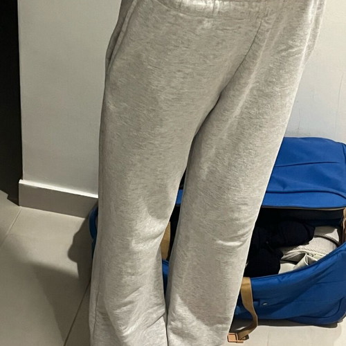 Grey tracksuit like new, athletic without elastic, size M