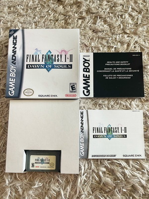 Nintendo Game Boy Advance Final Fantasy I-II Dawn of Souls σαν καινούργιο