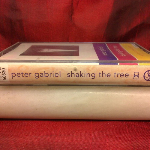 Peter Gabriel Shaking The Tree cassette used, rock