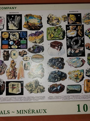 New York Puzzle Company Minerals 1000-piece puzzle