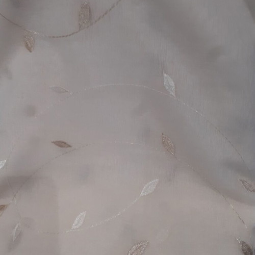 Curtain ready sewn, new, transparent ecru 1.70×2.80 m
