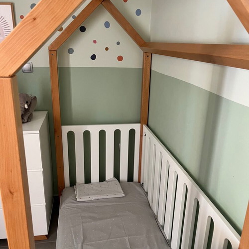 Casa Baby La Maison Convertible Baby Cot with Greco Strom Mattress like new