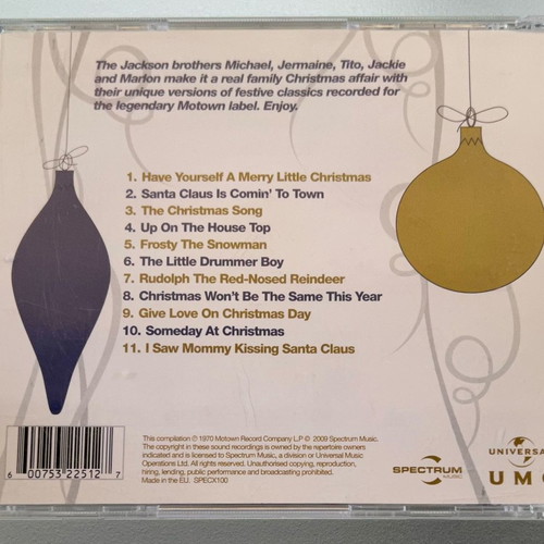 Merry Christmas Jackson 5 CD used