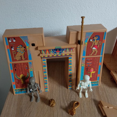 Playmobil Scooby-Doo! Adventure in Egypt 70365 used with pyramid parts