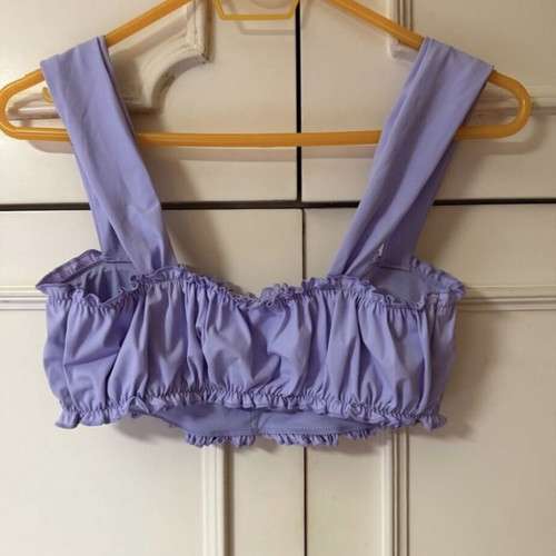 H&M Lilac Bikini Top New, Size M 38 10